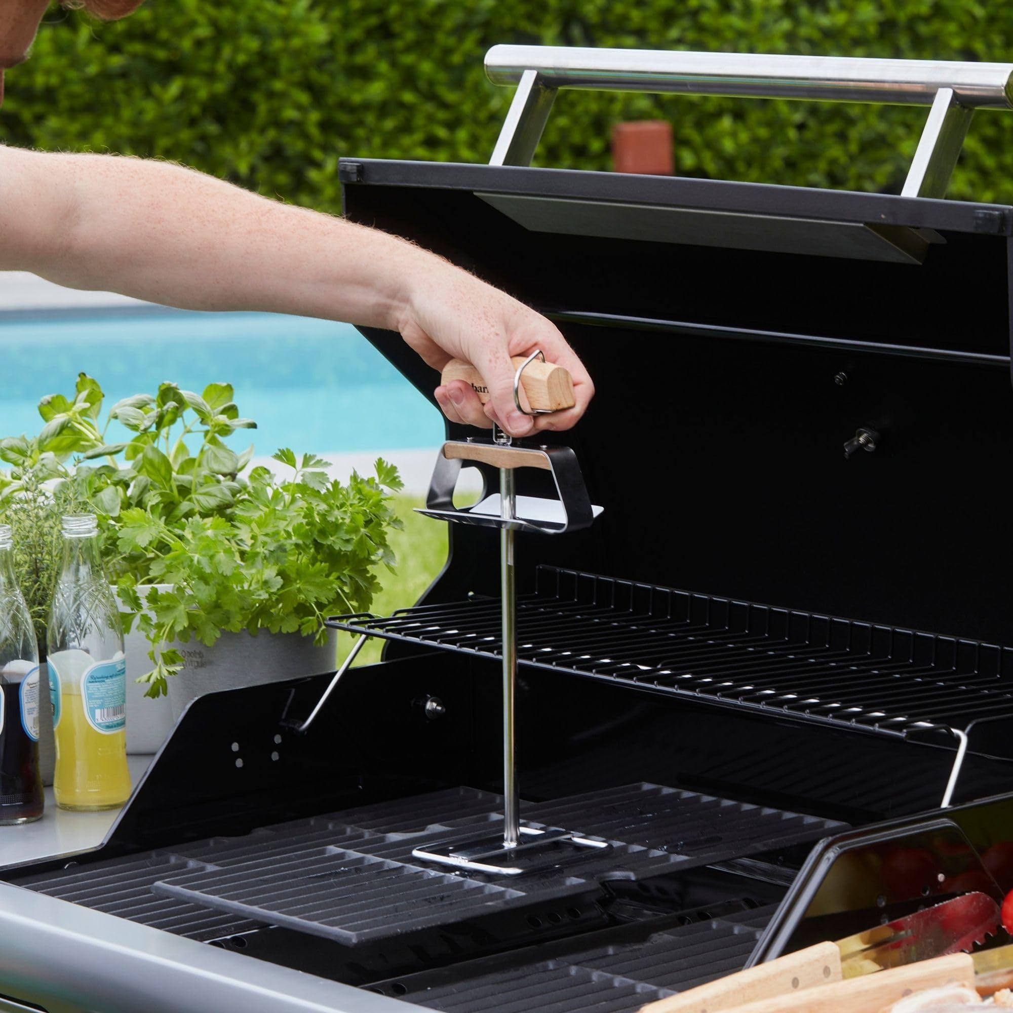 Barbecook Lève-Grille pour Barbecue