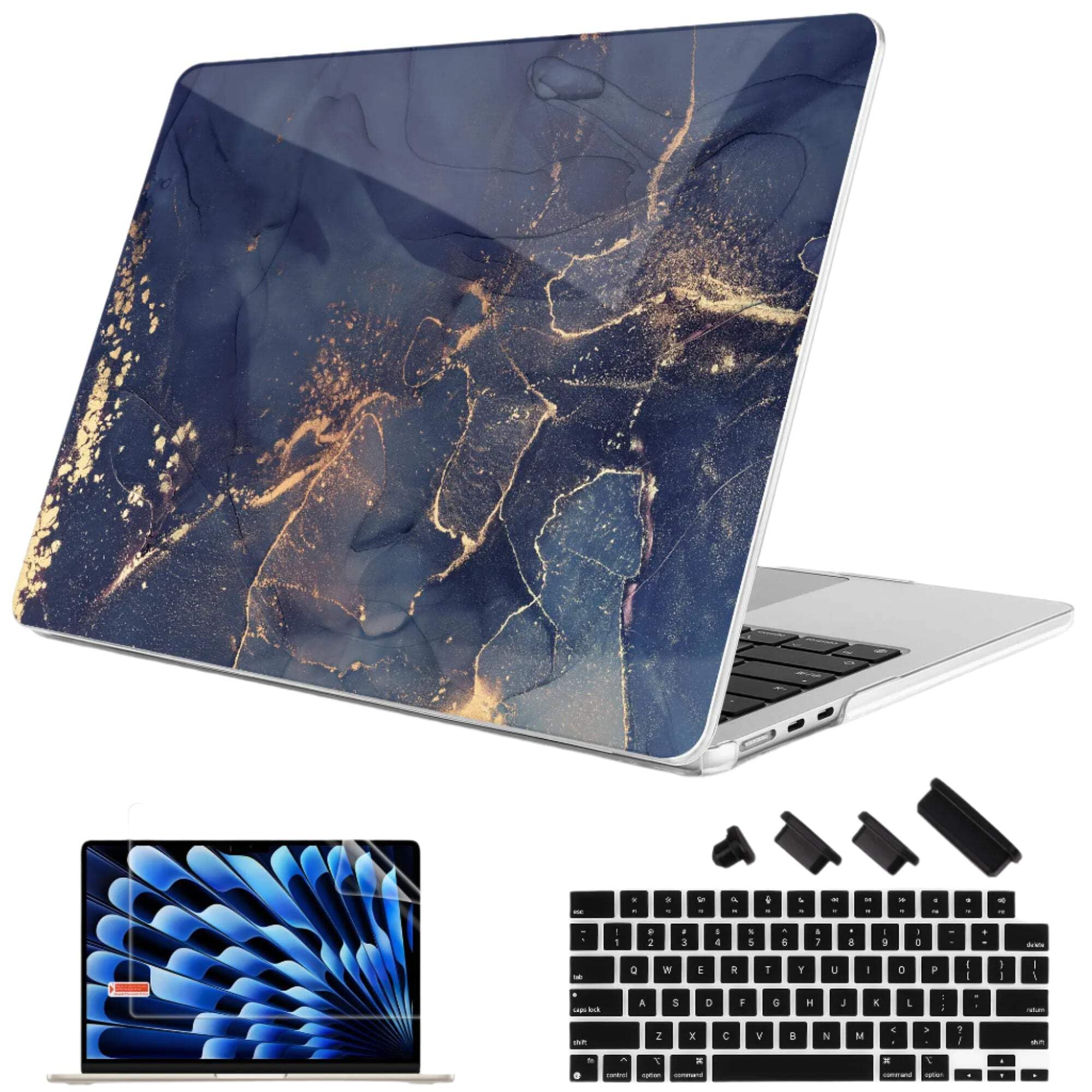 Funda rígida de plástico para laptop MacBook M4 Air de 13 pulgadas A2337 A2179 A1932 para Mac Pro 13 15 16 2022 A2338 A2251 Pro Retina 15 A1398