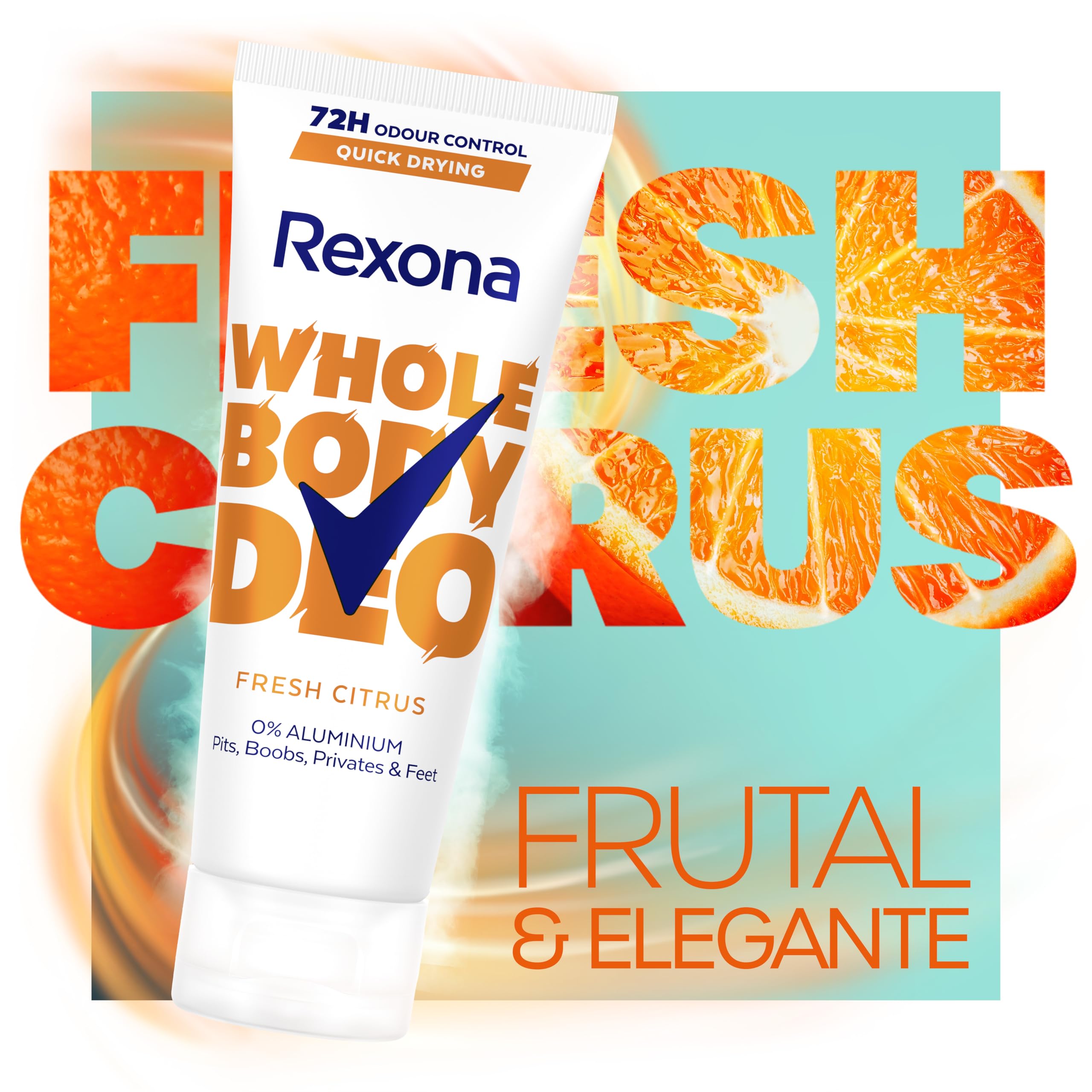 Rexona Crema All Over Body Fresh Citrus 75 ml