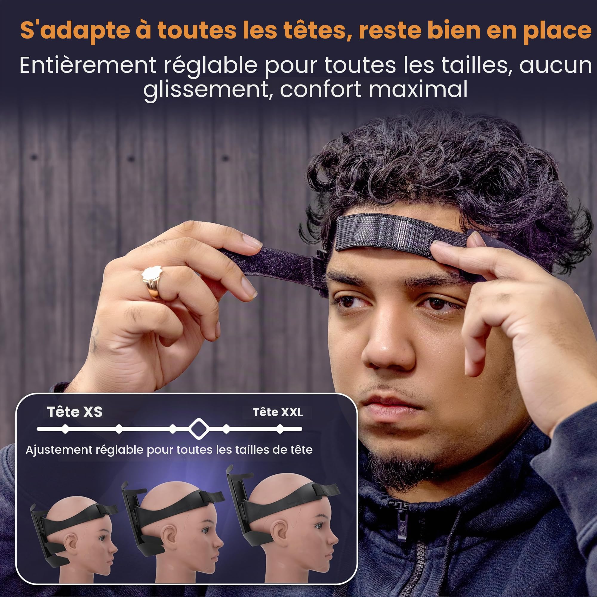 Kit de coupe de cheveux pour homme | Guide de coupe automatique 2 pièces pour homme : modèle de rasage et guide de décoloration | Outil de décoloration des cheveux à taille réglable et modèle de