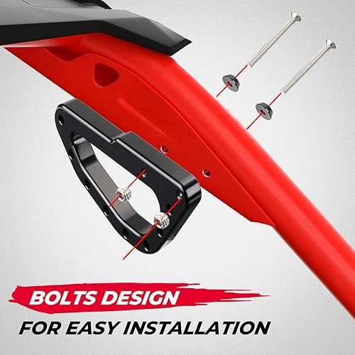 Miniatura 5 de KEMIMOTO UTV X3 - Asas de agarre de aluminio compatibles con Can-Am Maverick X3 XDS XRS XMR XRC Turbo R RR 2017 2018 2019 2020 2021 2022 2023 2024