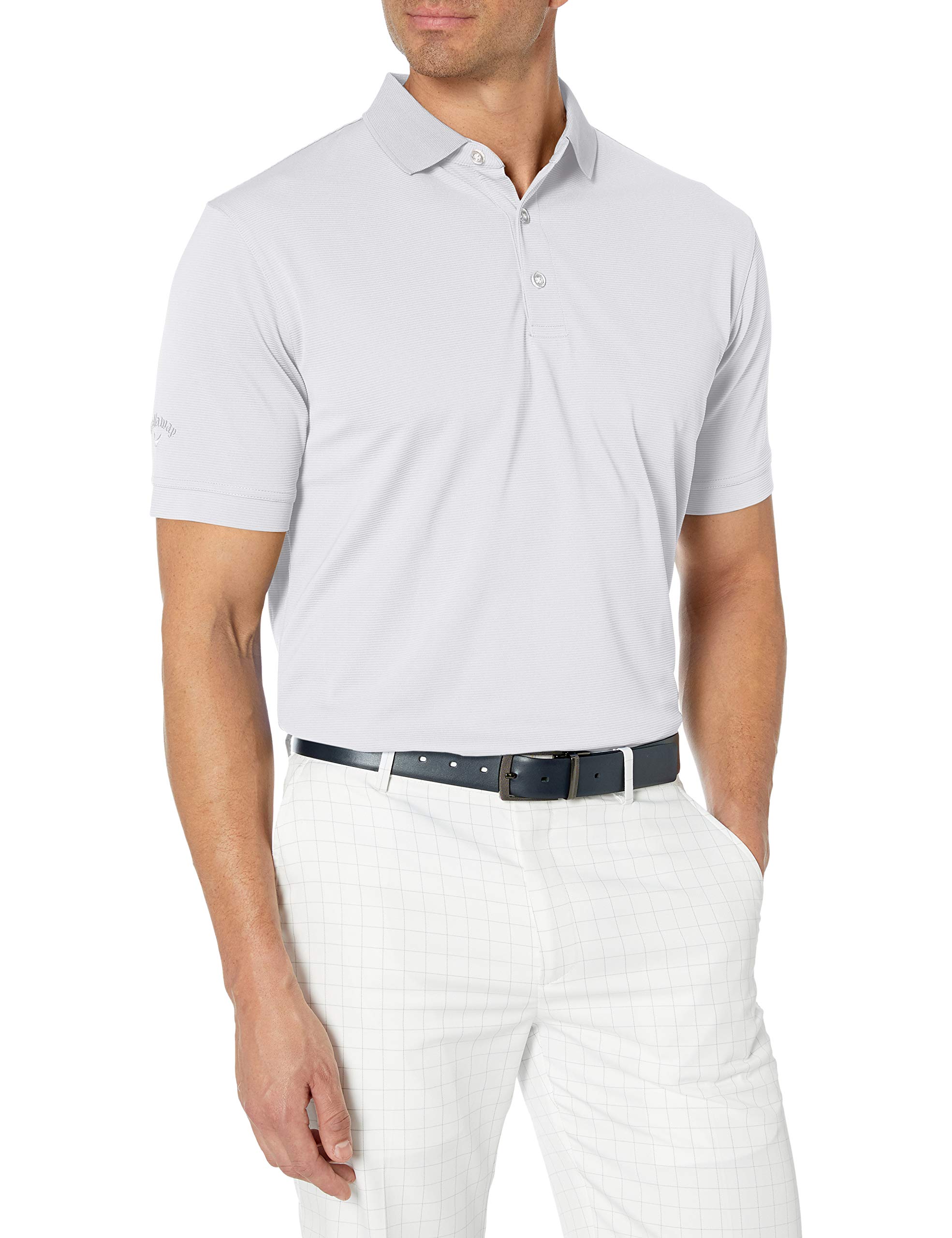 Mens Short Sleeve Ottoman Performance Golf Polo