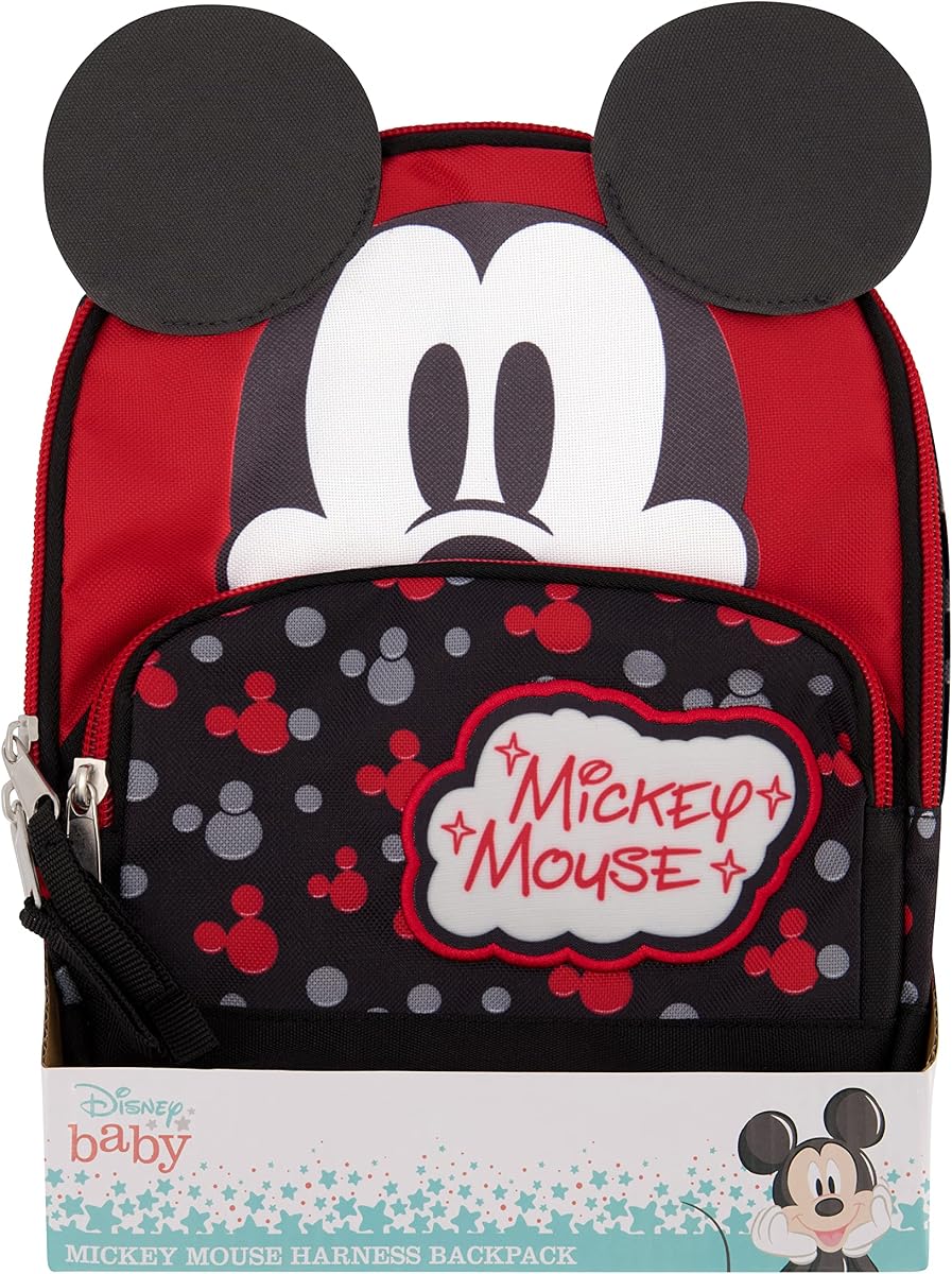 Mochila con arnés con correa extraíble – Mochila de seguridad para viajes para niños pequeños – Mini mochila antipérdida para niños – Mochila con arnés para bebés para niños y niñas