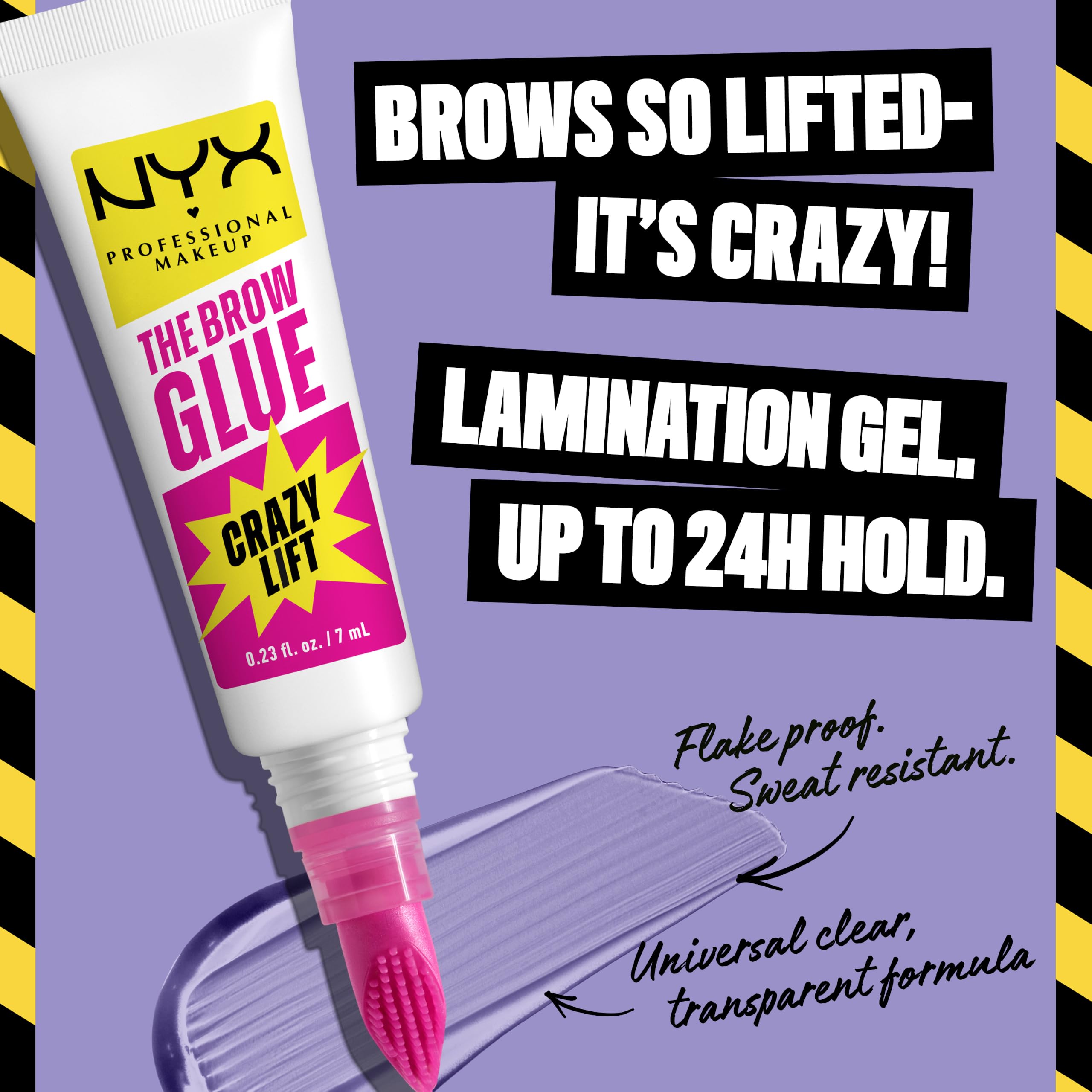 NYX Brow Glue: 16HR Lamination Gel - Crazy Lift! -3 NYX Brow Glue: 16HR Lamination Gel - Crazy Lift! -3