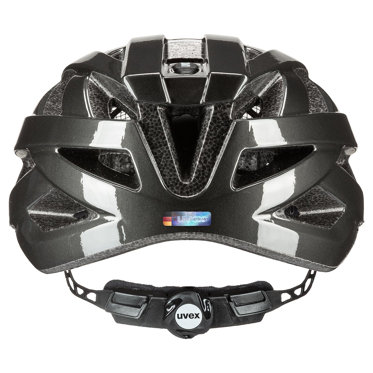 uvex air wing, casco bicicletta Unisex adulto, grey-black, 52-57 cm