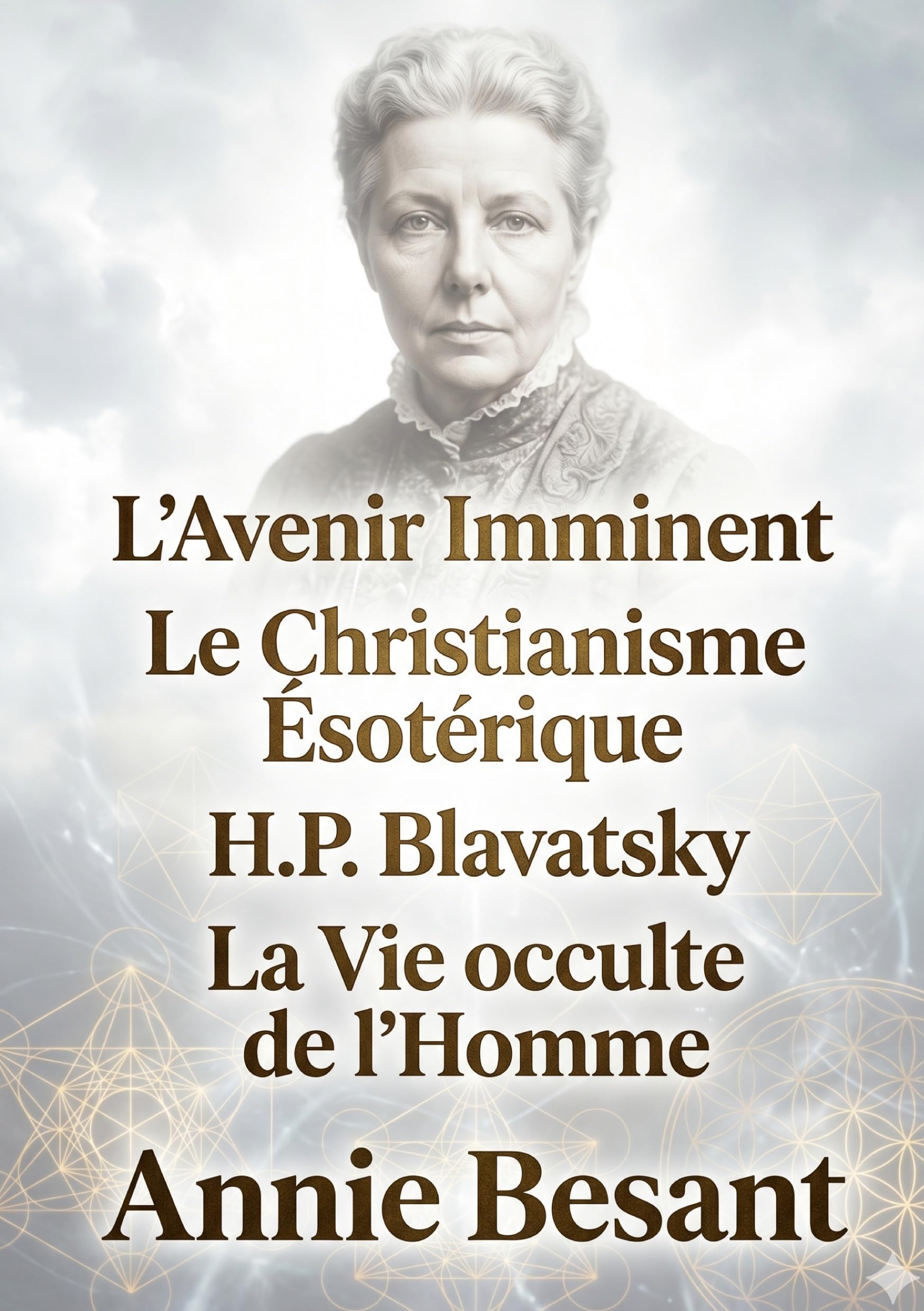 L'Avenir Imminent - Le Christianisme Ésotérique ou Les Mystères Mineurs - H.P. Blavatsky et Les Maîtres de la Sagesse - La Vie occulte de l'Homme: Les ... et l'Évolution Spirituelle de l'Humanité
