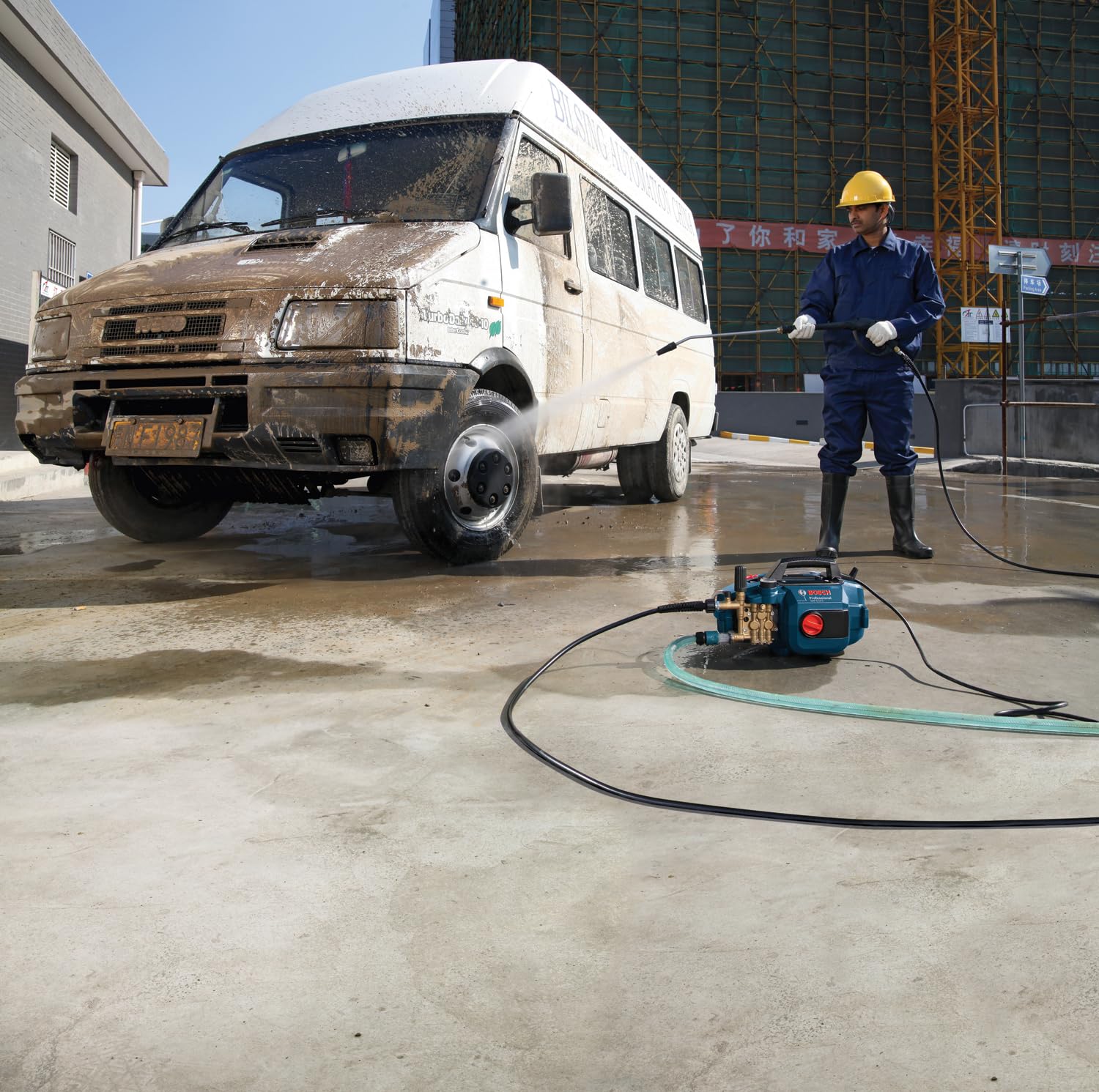 Bosch Professional Hidrolimpiadora GHP 5-13 C | presión máxima 140 bar, 2300 vatios
