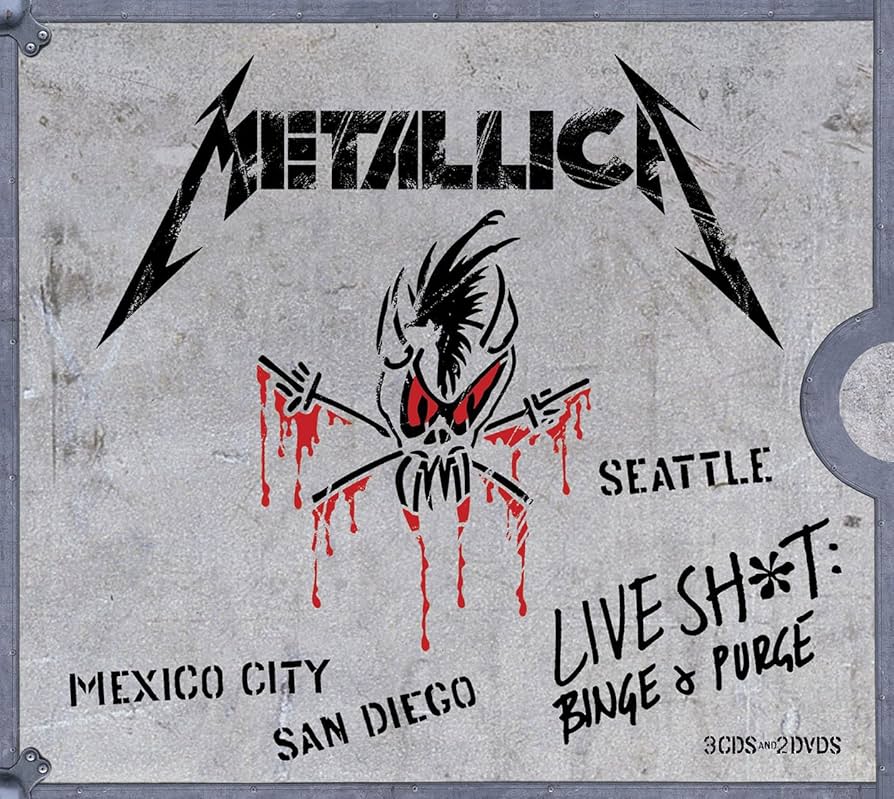 国内盤3CD＋2DVD！メタリカ/LIVE SHIT:BINGE & PURGE Live Shit: Binge & Purge ‑「アルバム」by メタリカ | Spotify