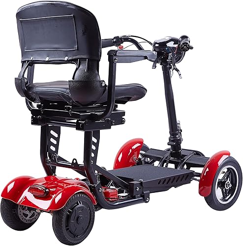 Miniatura 6 de Darkshadows by MaritSA - Patinete plegable de movilidad de 4 ruedas para personas mayores. Batería de largo alcance de 15.6 AH-25 millas (modelo 6)