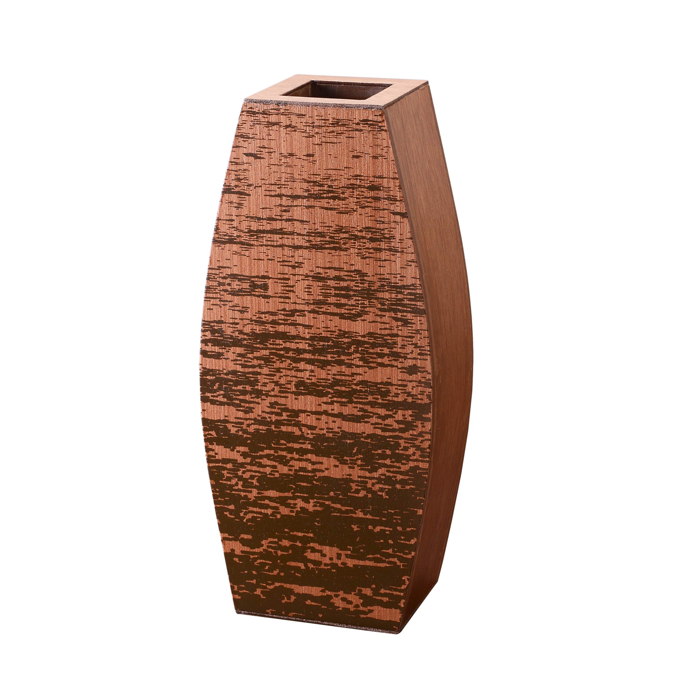 Square Wood Vase Decor For You