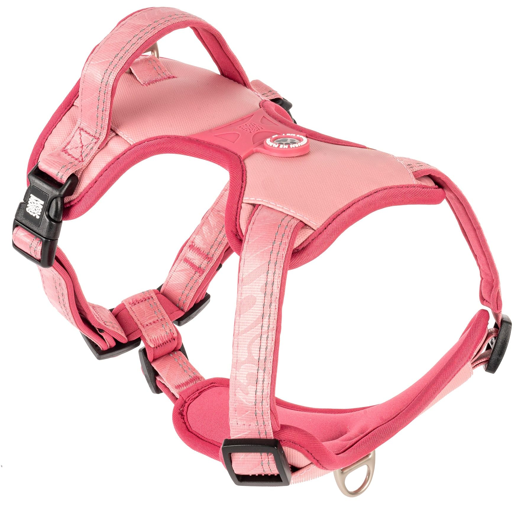 Max & Molly Urban Pets Matrix 2.0 Akıllı Künyeli Sport Köpek Göğüs Tasması – Üstün Kontrol ve Konfor (Rose, S)