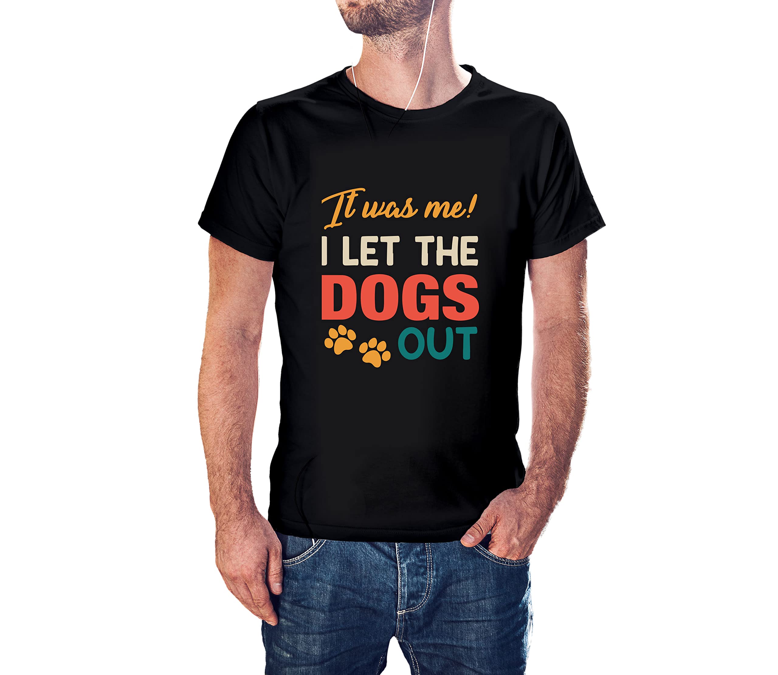 Volume 9 Dog Spell Out 100% Cotton Round Neck Graphic Printed T Shirt for Men Women, Dog Lover t Shirt, Dog Pattern t Shirt, Pet Lover t Shirt. Black (B0C6DS7MLB) Amazon Price History, Amazon Price Tracker