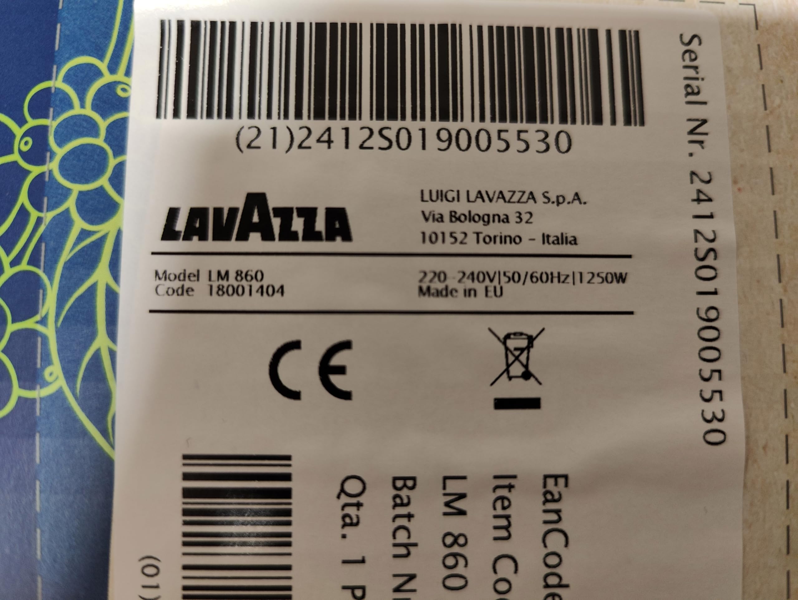Lavazza A MODO MIO JOLIE EVO (GREY) (LM860) - Máquina de cápsulas espresso