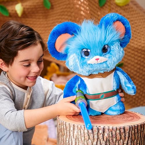Miniatura 6 de Star Wars: Young Jedi Adventures Jabberin' Jedi Nubs, peluche electrónico, luces y sonidos, juguetes, juguetes preescolares para niños y niñas de 3