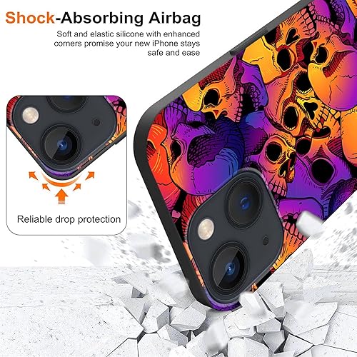 Miniatura 4 de Funda compatible con iPhone 14, hermosa funda protectora de TPU suave a prueba de golpes diseñada para iPhone 14 de 6.1 pulgadas