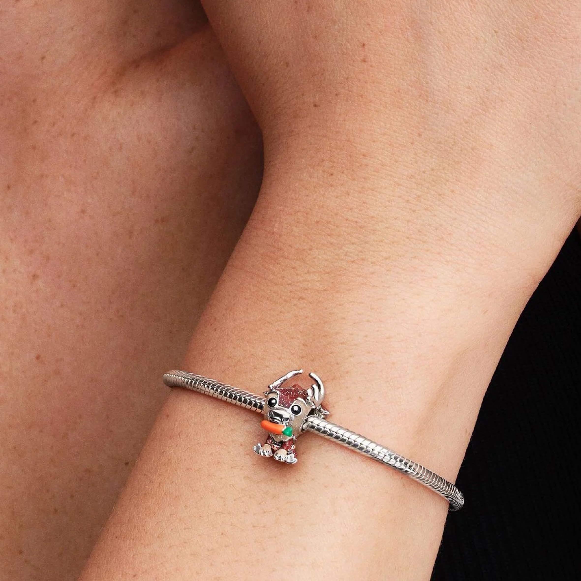 PANDORA Disney Eiskönigin Olaf Charm 794129C01 Charm Anhänger