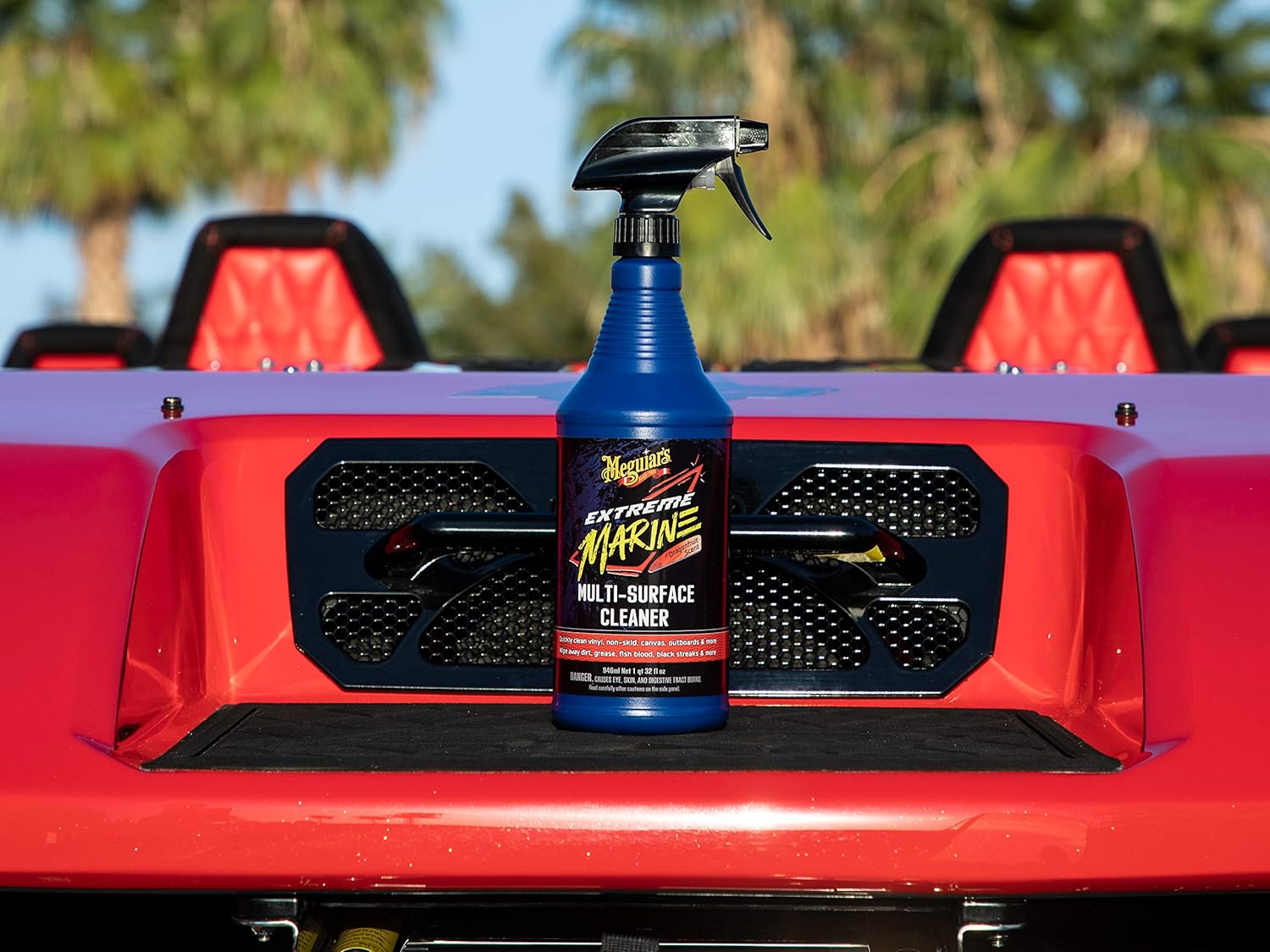 Meguiar’s M180332 Extreme Marine Multi-Surface Cleaner, 32 Fluid Ounces : Automotive