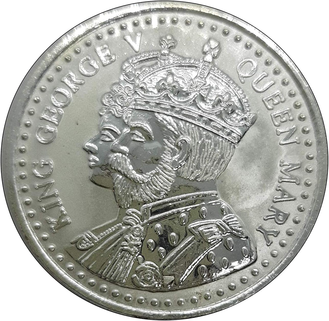 Pure 999 Silver King and Queen Coin (100 Grams)