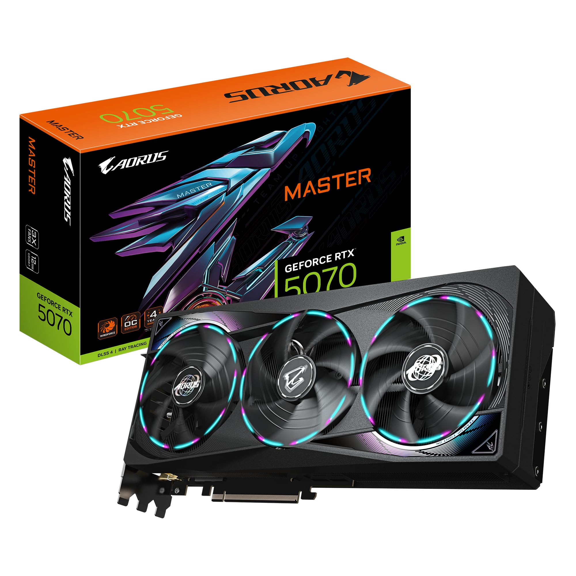 Volkov 　AORUS GeForce RTX 5070 Amazon.com: GIGABYTE AORUS GeForce RTX 5070 Master 12G