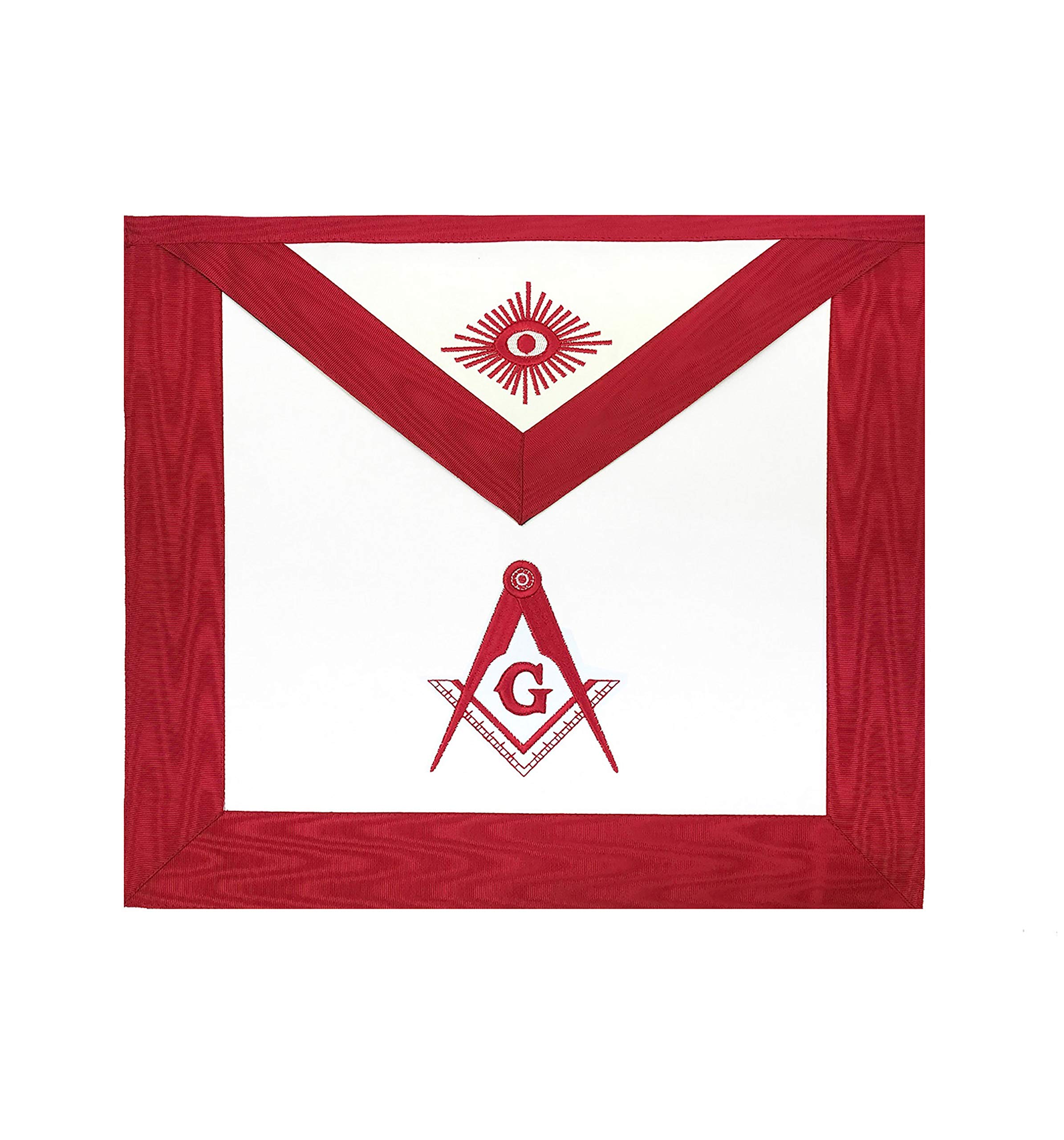 Masonic Scottish Rite Master Mason Apron Red MA065