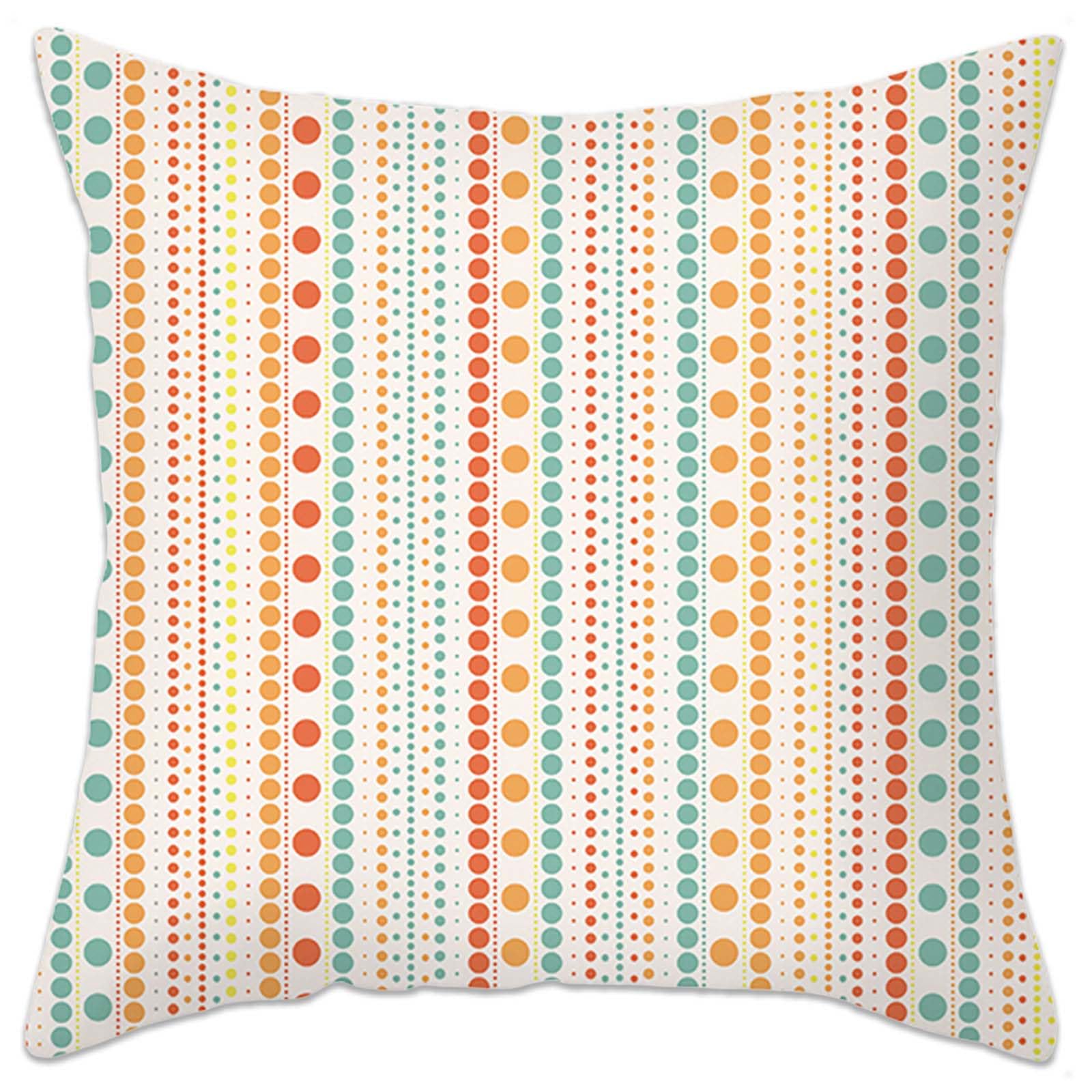 Betadistor Set of 4 Cushion Covers 45cm x 45cm Modern Floret Decorative Throw Pillow Cases Living Room Bedroom Sofa Garden Home Decor Square Cushion Covers 18x18 Inches - Image 3