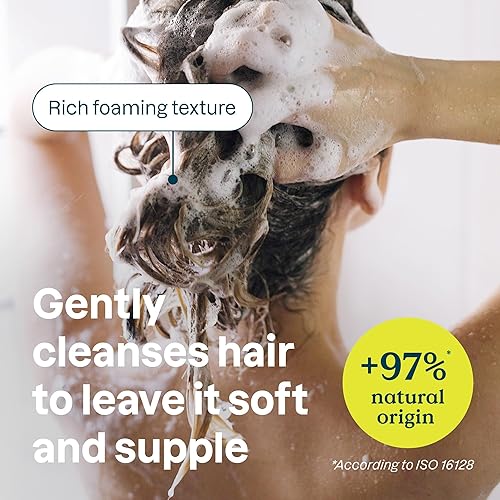 Miniatura 2 de ATTITUDE Champú capilar para cuero cabelludo seco sensible, verificado por EWG, avena calmante, para cabello fino, ingredientes derivados de forma