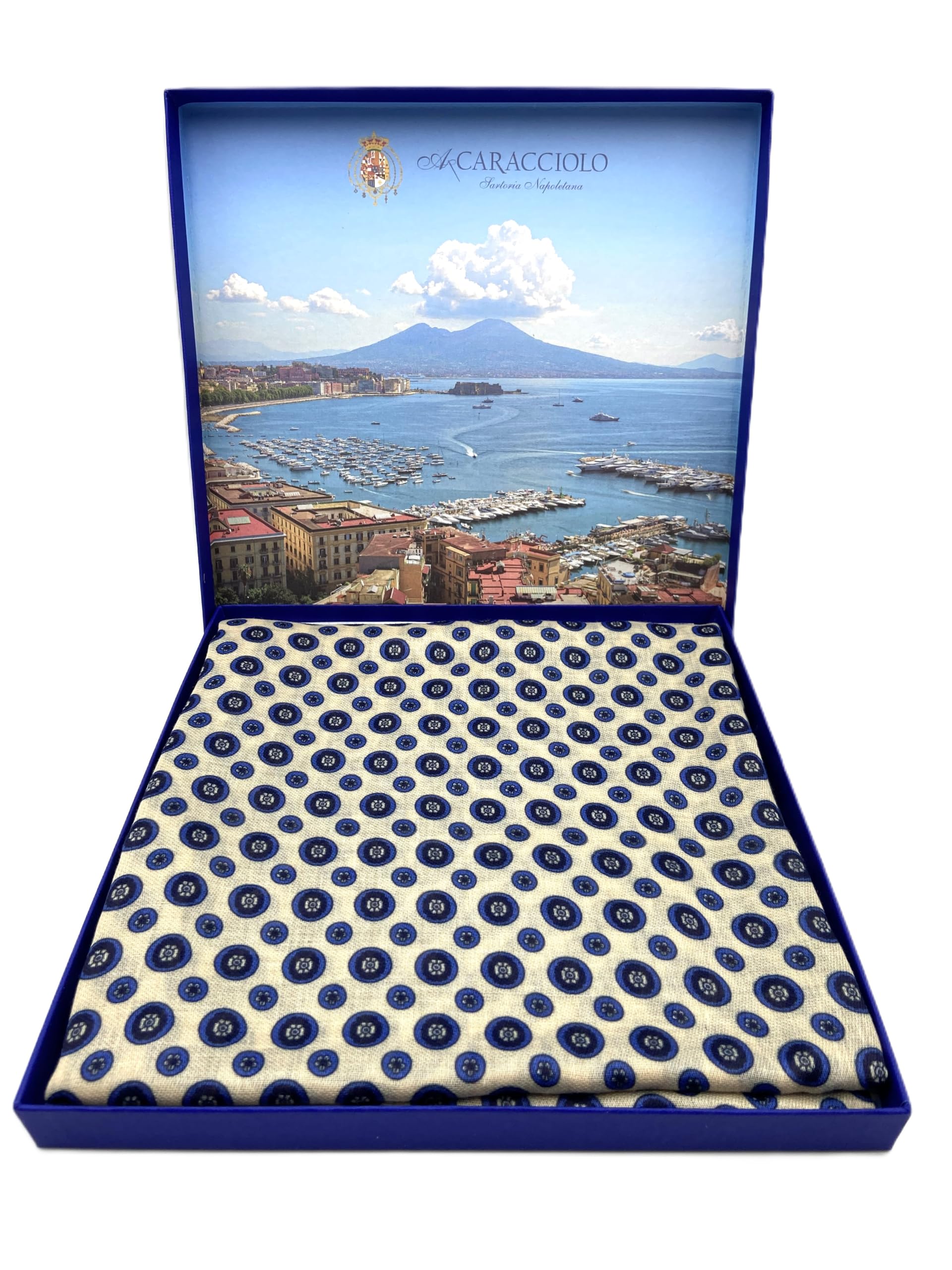Sciarpa sartoria napoletana A.Caracciolo lana&cashmere