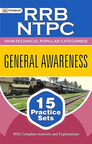 RRB NTPC GENERAL AWARENESS 15 PRACTICE SETS (Indian Railways Recruitment 2020)