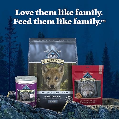Miniatura 9 de Blue Buffalo Wilderness Alimento seco natural para cachorros con alto contenido de proteínas y granos saludables, bolsa de pollo de 4.5 libras