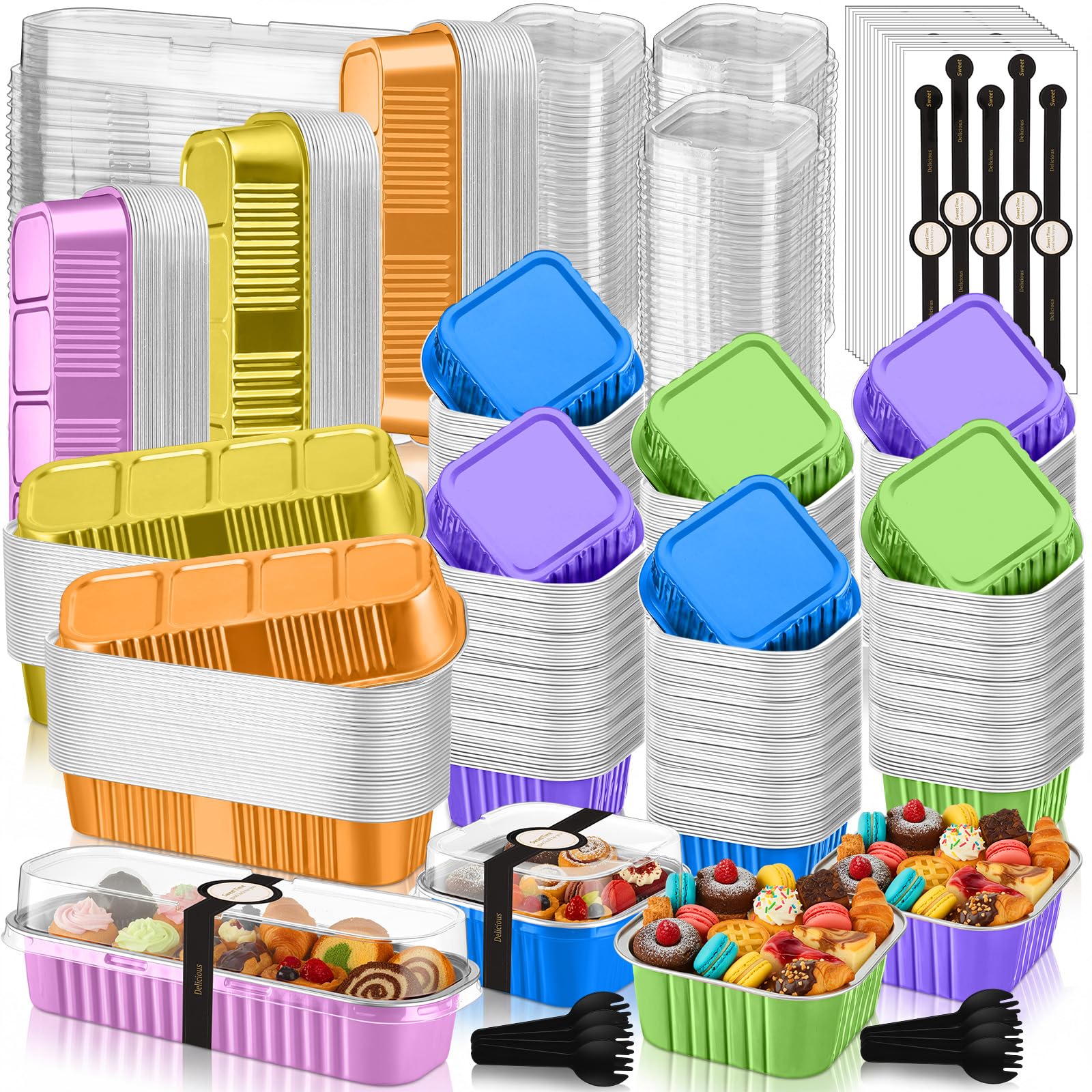 Photo 1 of LemonRoad Mini Loaf Pans with Lids & Spoons (240 Sets)