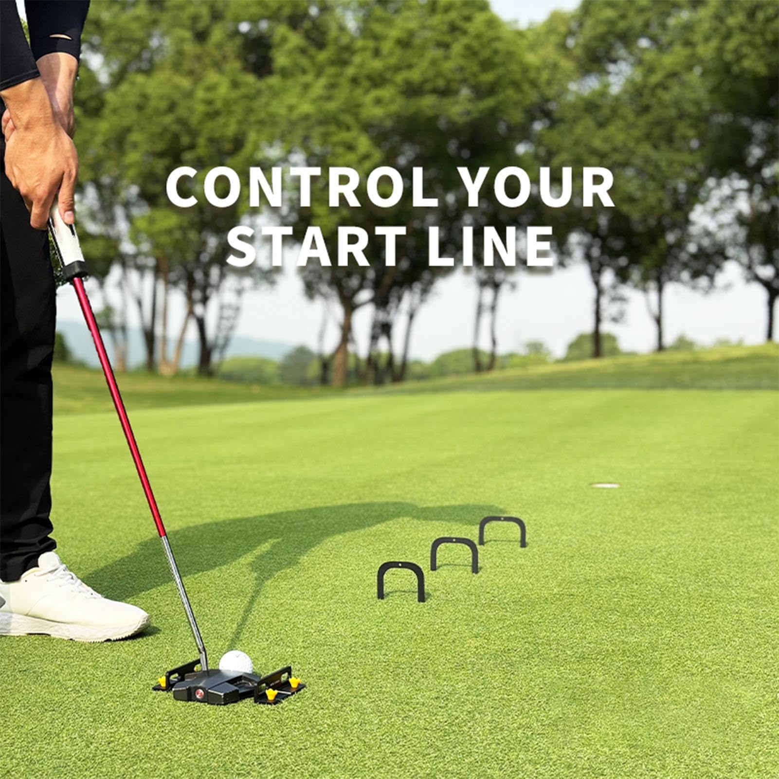 Indoor Putt-Tor-Trainer Golf-Trainingshilfe Zur Verbesserung Der