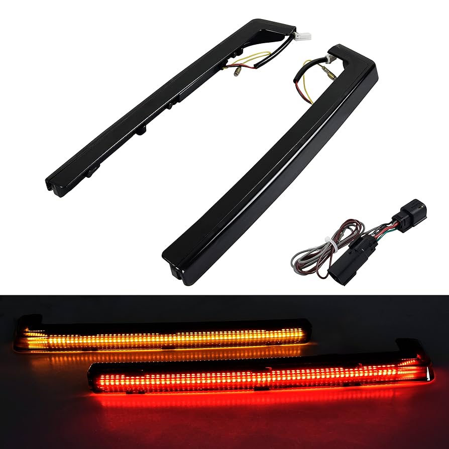 ⭐︎新品⭐︎ハーレーダビッドソン純正ツアーパックライトキット Amazon | VEISUTOR スモークレンズ ツアーパック アクセント