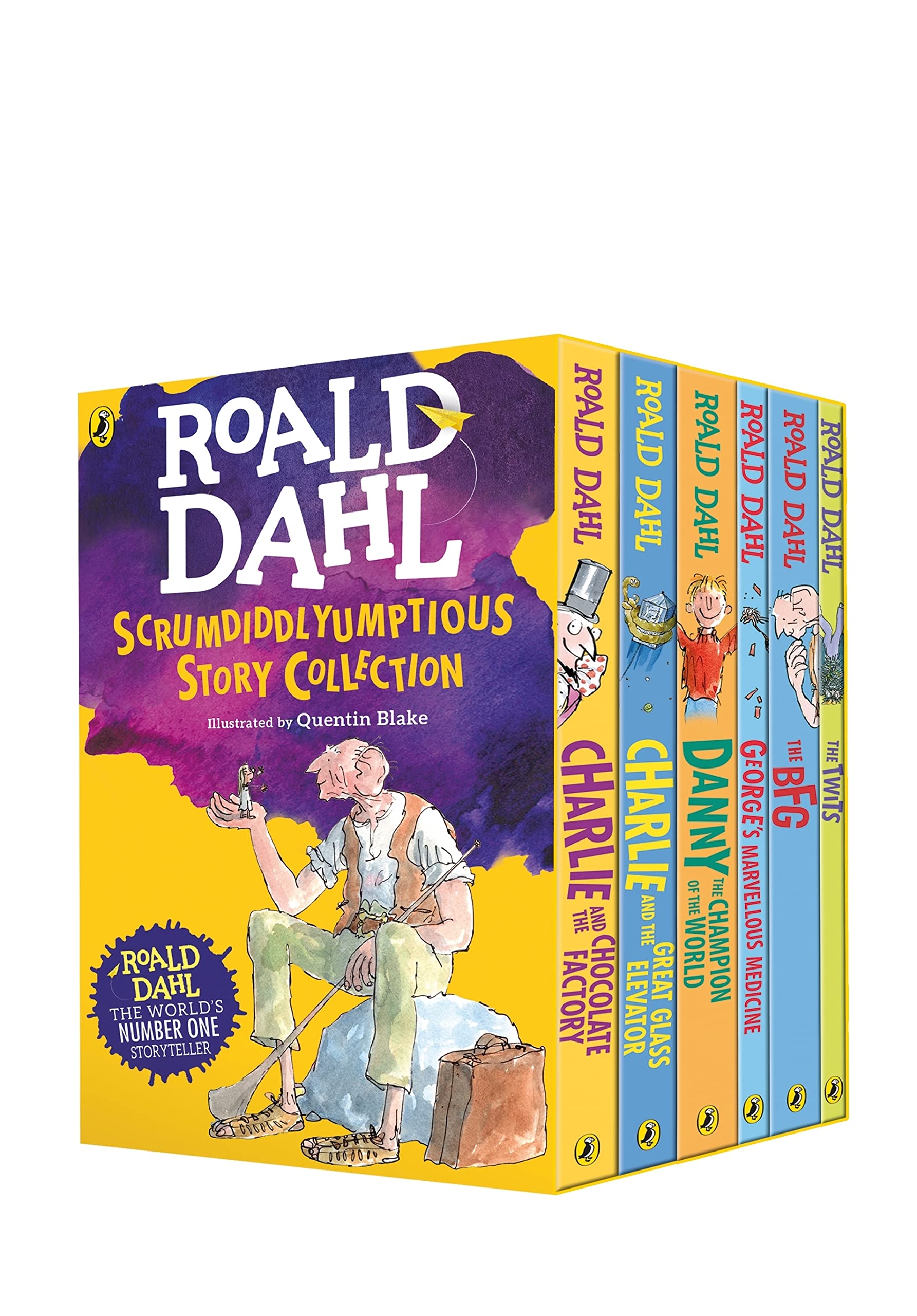 Roald Dahl'S Scrumdiddlyumptious Story Collection Paperback – Big Book, 3 November 2016