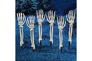 Realistic Halloween Skeleton Arms and Hands