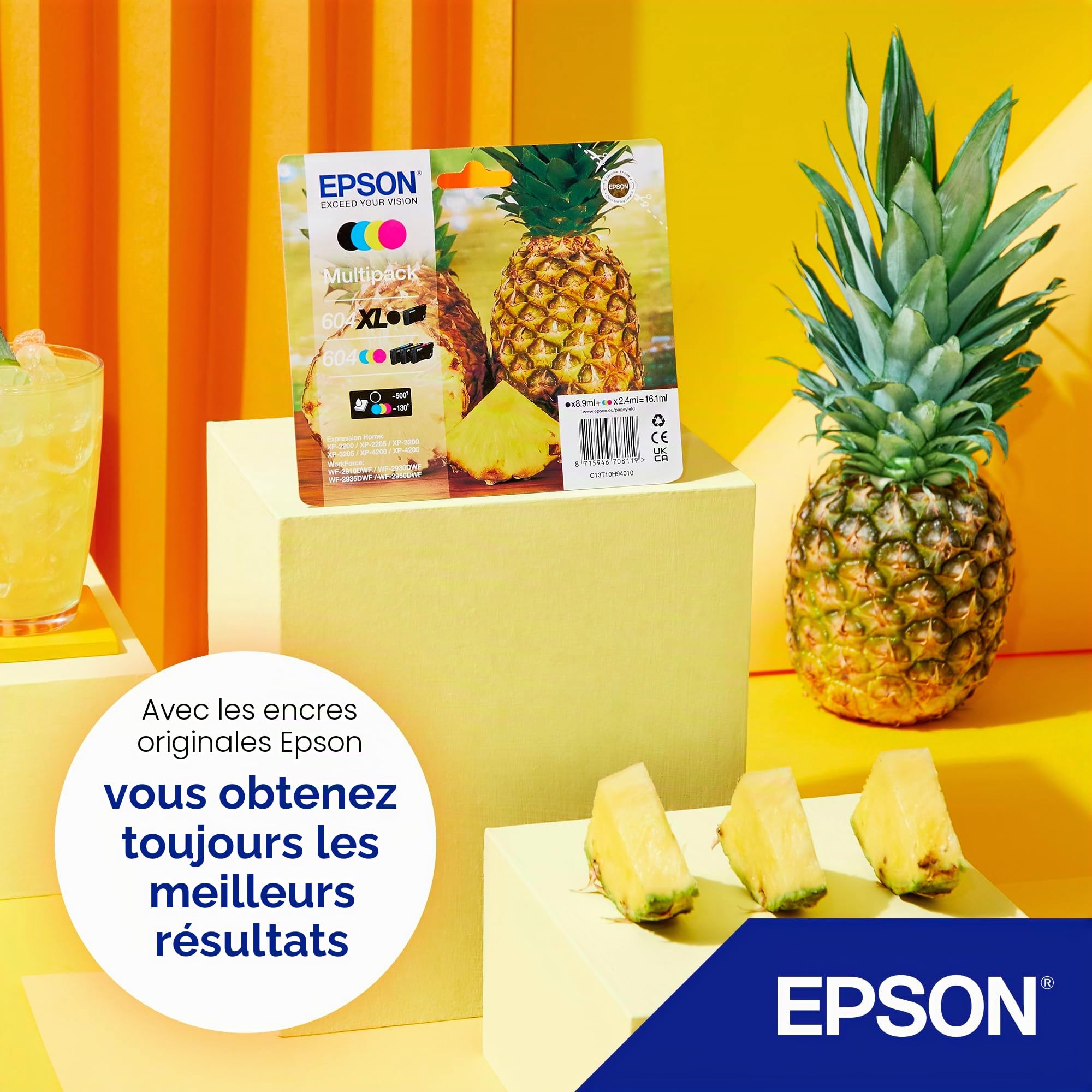 Epson 604xl Multipack - Confezione Da 4 - Xl - Nero, Giallo, Ciano, Magenta