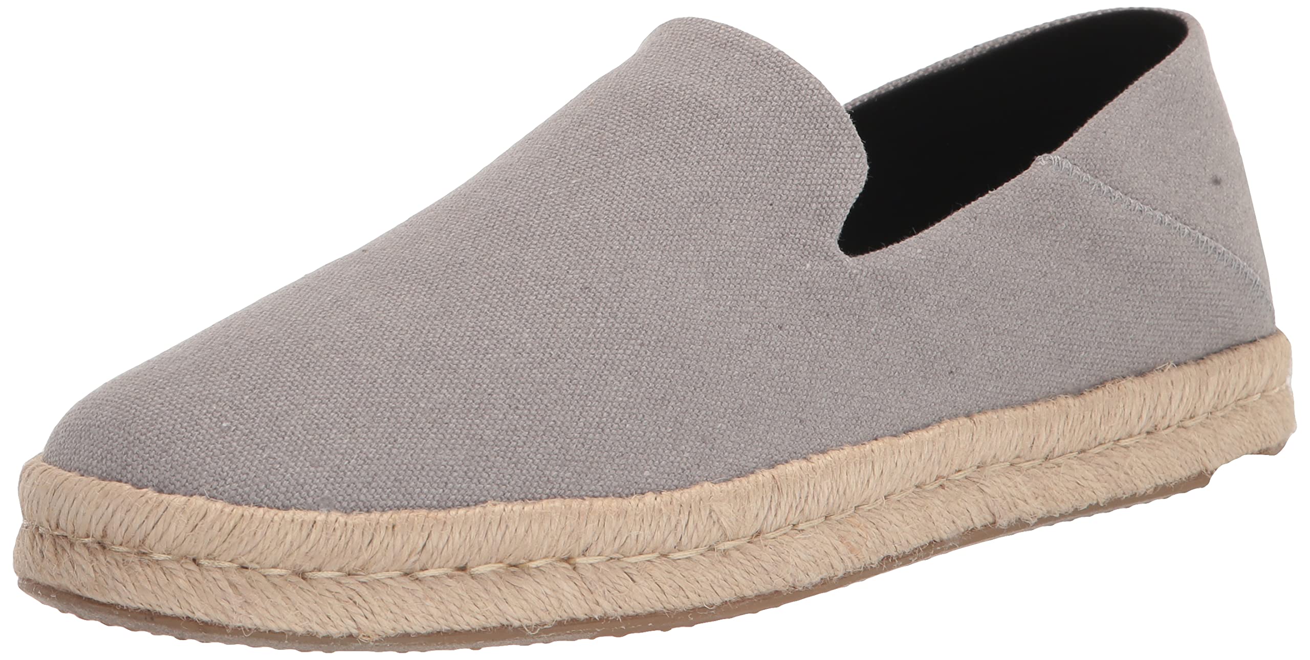 TOMS Men's Santiago Loafer Flat, Drizzle Grey, 12 UK