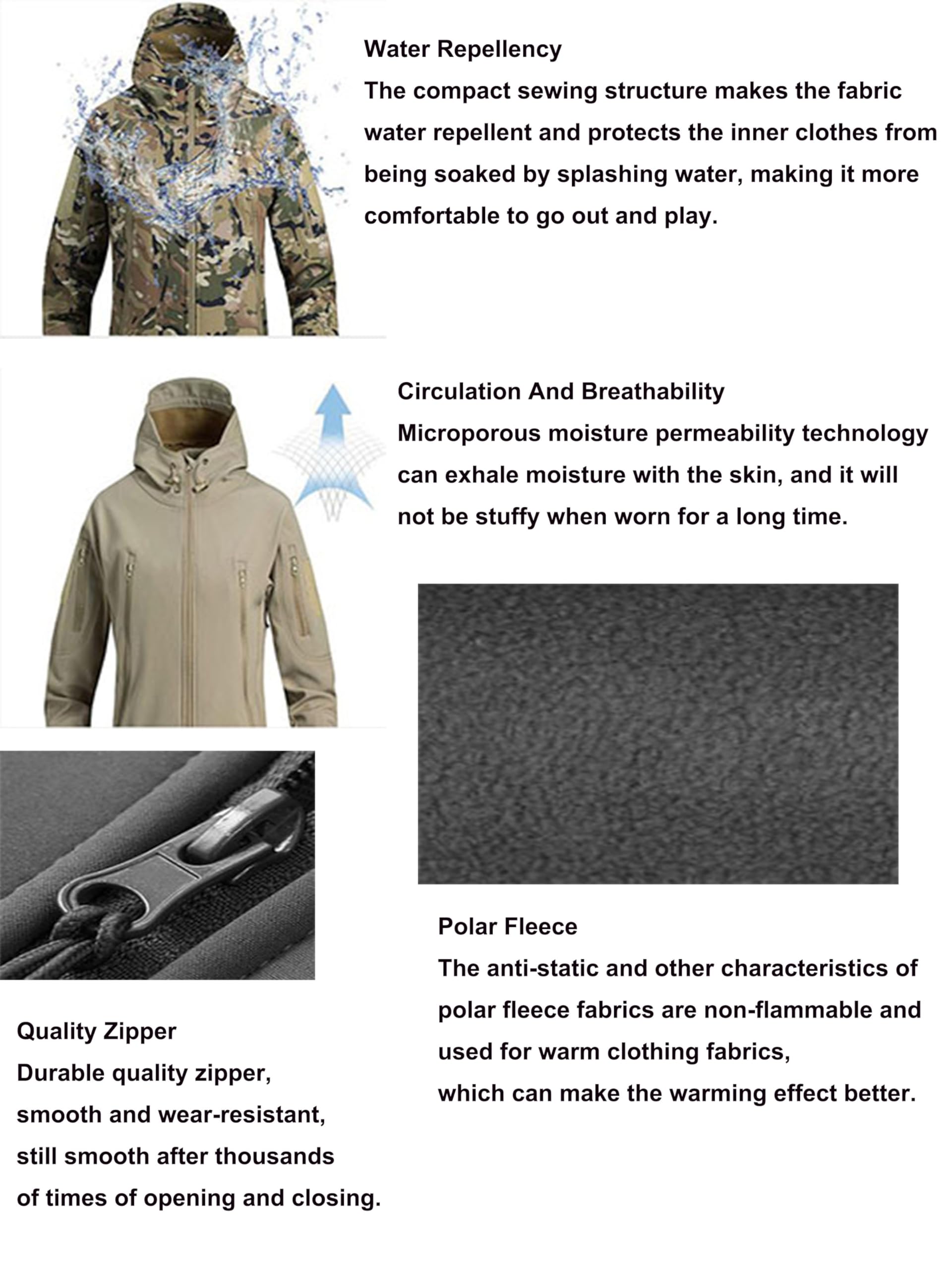 Tuta tattica militare da uomo, set di abbigliamento da combattimento da caccia con giacca militare per allenamento