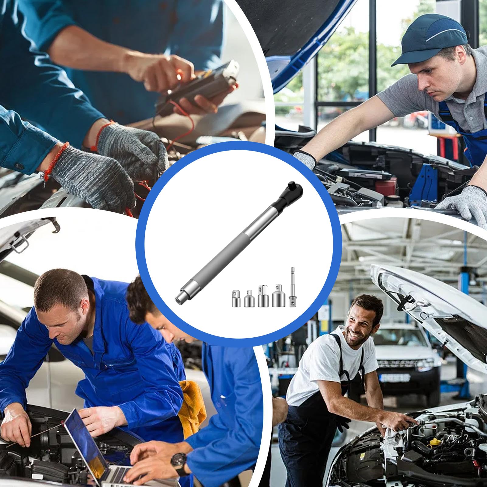 Générique Clé À Rallonge Adaptateur D'Embout De Perceuse 1/2 Pouce