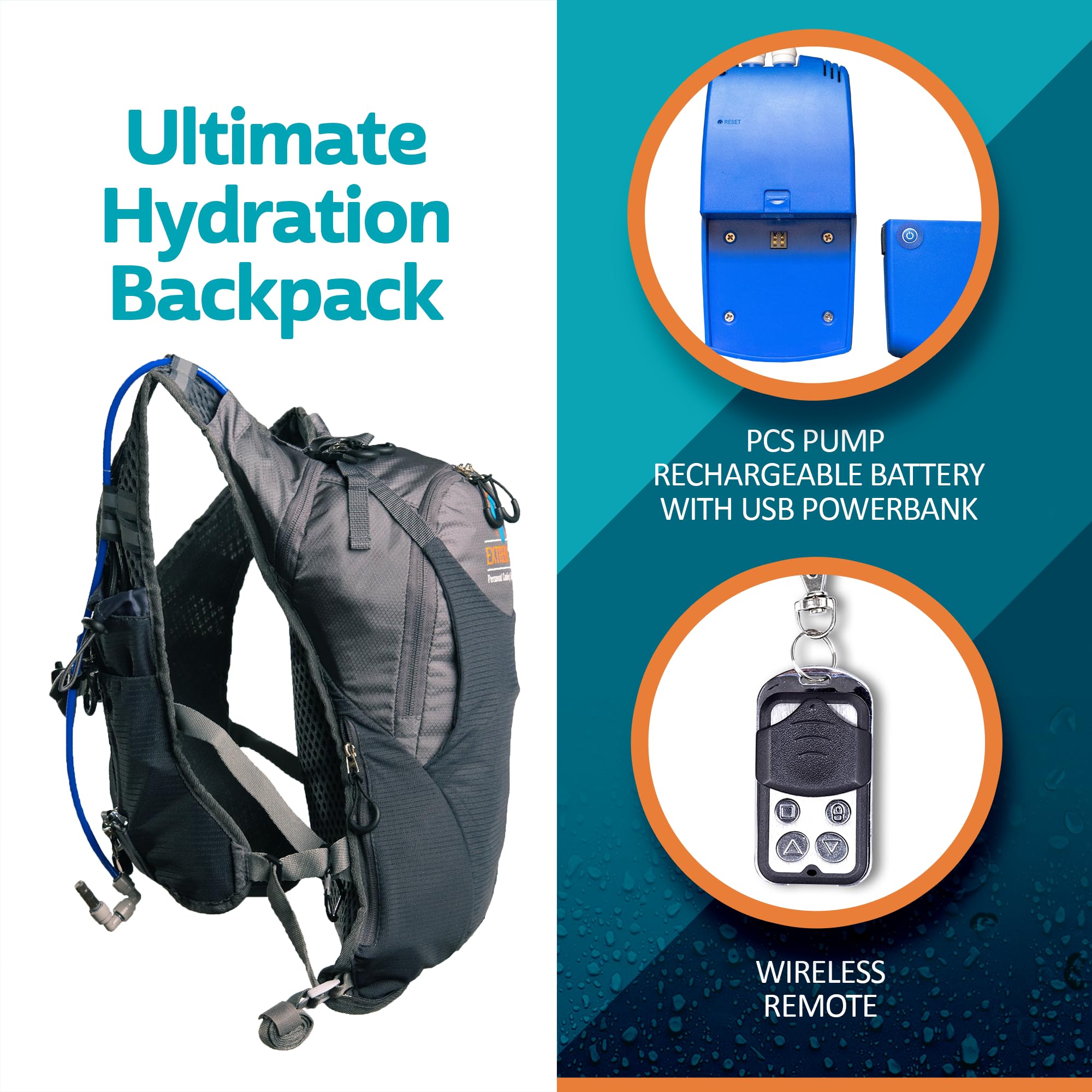 Personal Cooling Systems With 2L Reservoir - Personal Cooling System ...