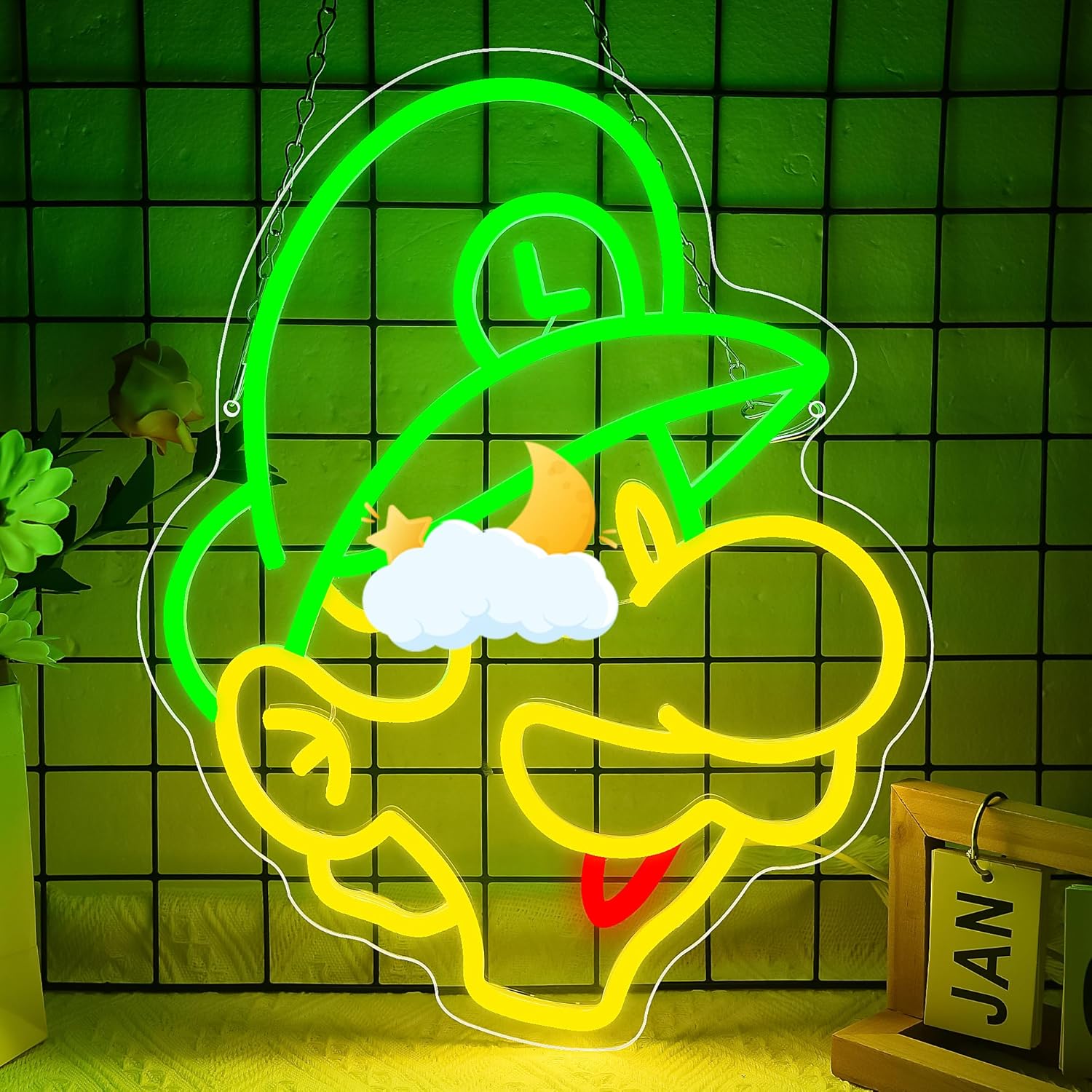 Gaming Neon Sign for Wall Decor Game LED Neon Lights Anime Wall Art Decor Gaming Light Up Signs for Game Room Boys Room Man Cave Gaming Neon Signs Gifts for Men Kids Gamers Size 16.1 * 12.8 in(XD152)