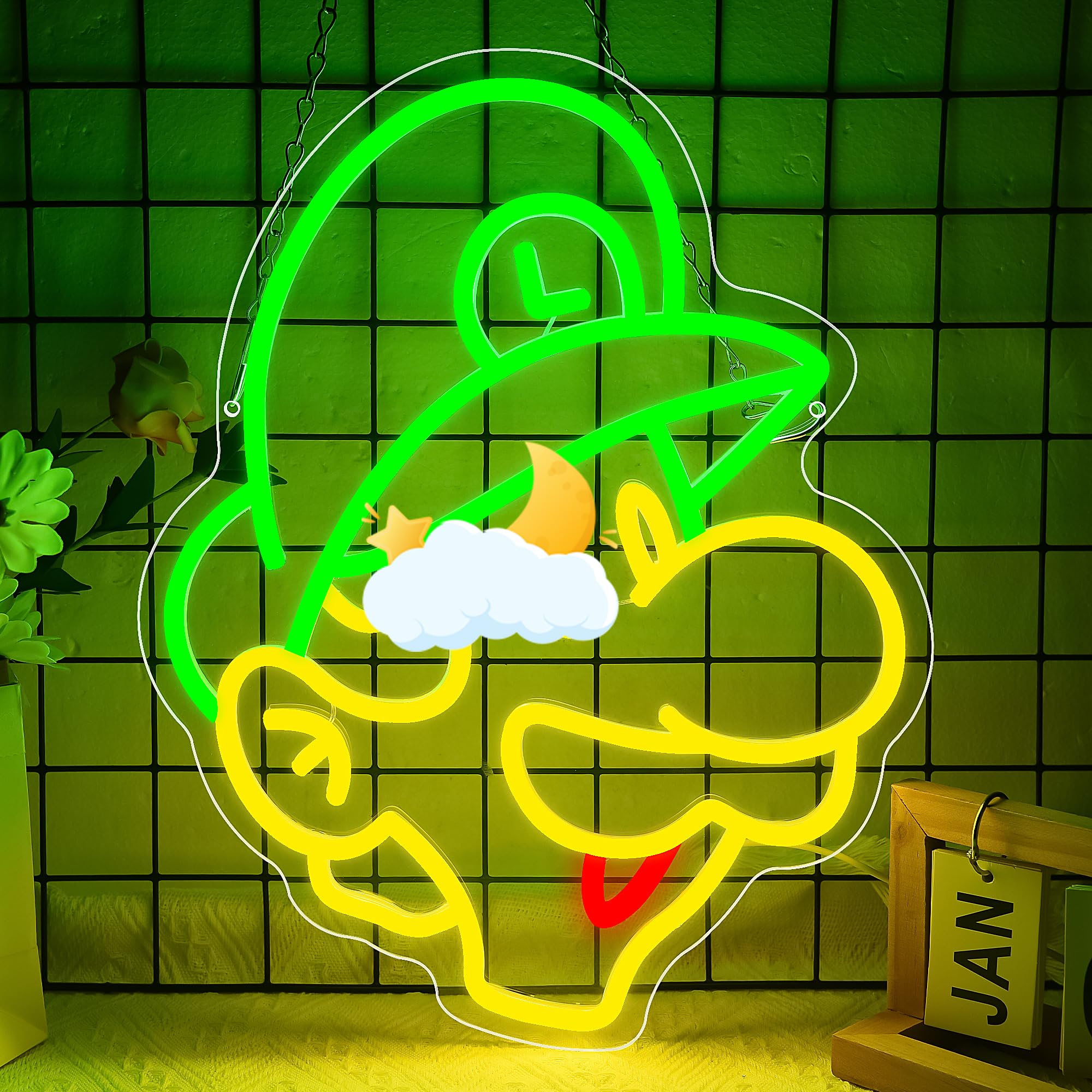 Gaming Neon Sign for Wall Decor Game LED Neon Lights Anime Wall Art Decor Gaming Light Up Signs for Game Room Boys Room Man Cave Gaming Neon Signs