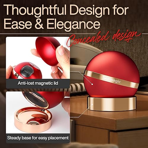 Miniatura 5 de Cortaúñas eléctrico para adultos, recortador de uñas eléctrico para bebés con luz y 2 velocidades, cortador de uñas y lima 2 en 1, diseño 2 en 1,