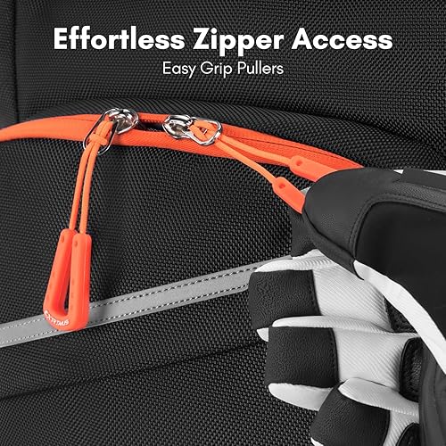 Miniatura 4 de Extremus 70L Ski Boot Bag, Waterproof Snowboard Boot Bag, Travel Backpack for Ski & Snowboard Boots, Ski Helmet, Goggles, Gloves, Skis, Snowboard &