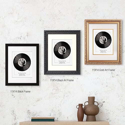 Vista 58 de Letras de música personalizadas, canciones, lienzo/fotos sin marco/impresiones enmarcadas con corazón en nombres de corazón, fecha de carga de fotos