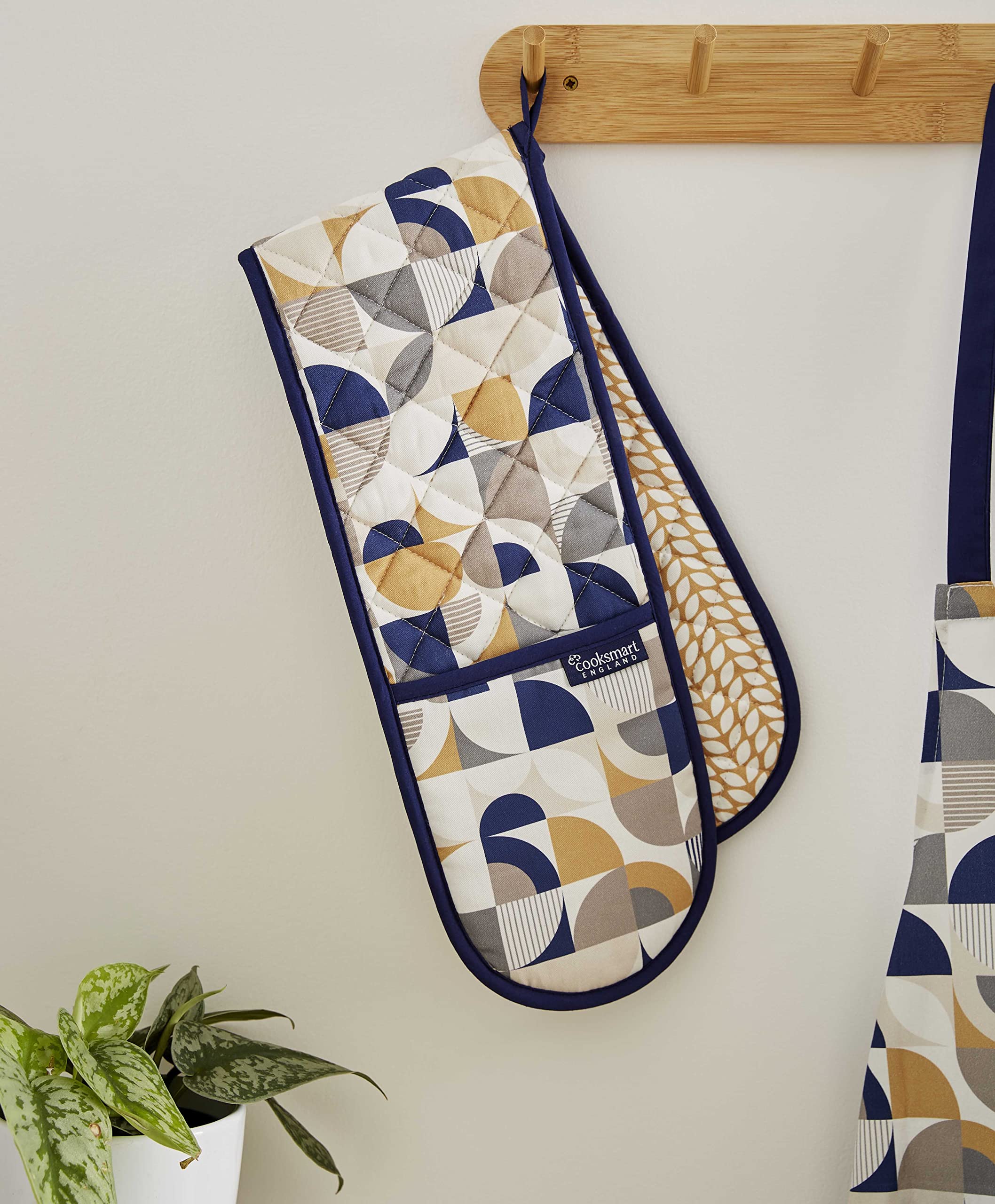 Cooksmart Chevron Gants De Cuisine Résistants à La Chaleur | Gants De