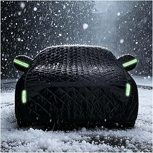 Car Cover Waterproof fit for Suzuki Cappuccino,Customized Full Exterior Covers Hail Protection,Four-Layer Thickened Material,Outdoor Waterproof and Wear-Resistant