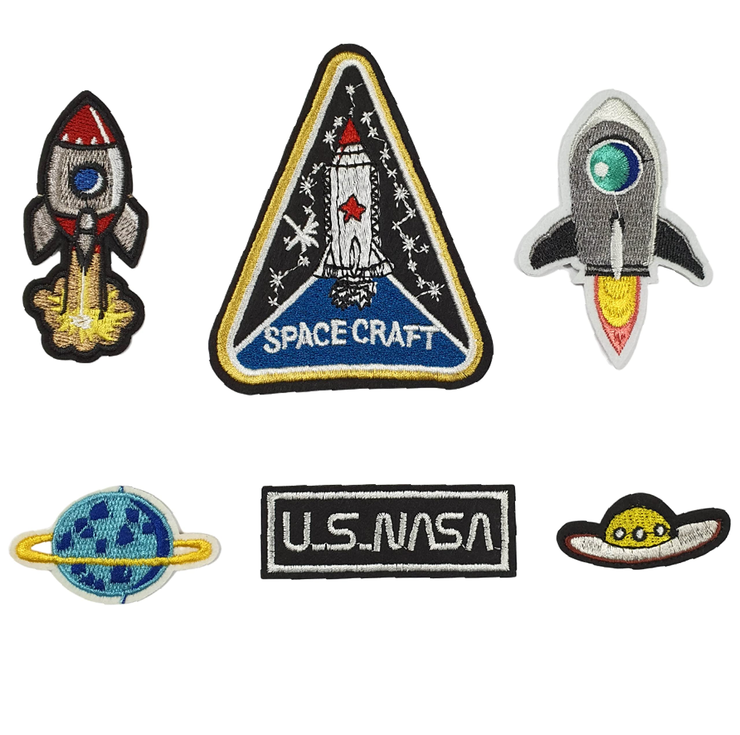 CometCloud® Assorted Funky Iron on Embroidered Patches for Clothing (Funky Space Set of 6 Small Patches) (B09SY5LR4S) Amazon Price History, Amazon Price Tracker