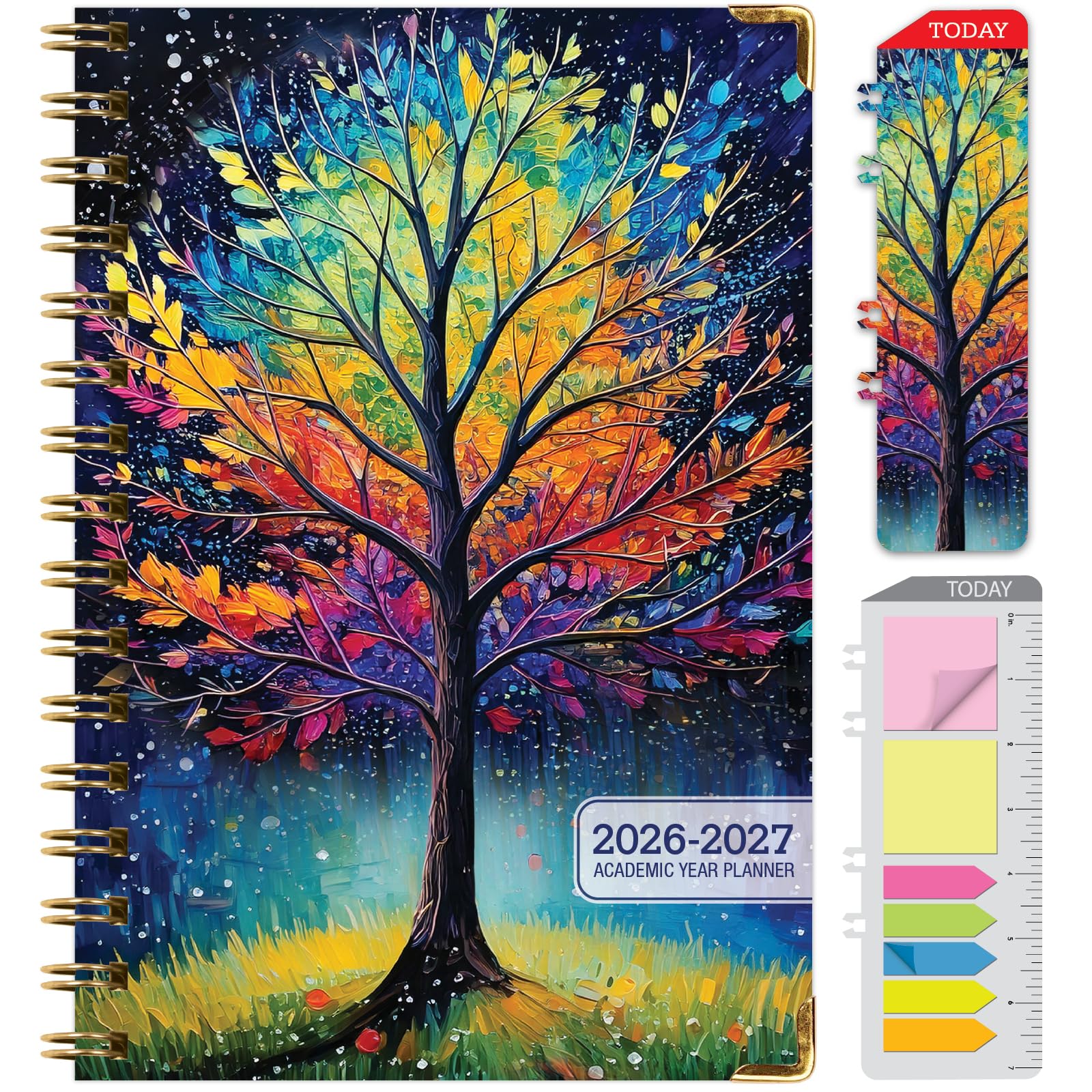 EXCELLO GLOBAL Academic 2026-2027 Hardcover Planner