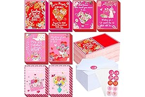 120-Pack Vintage Flower Religious Valentine's Day Greeting Cards
