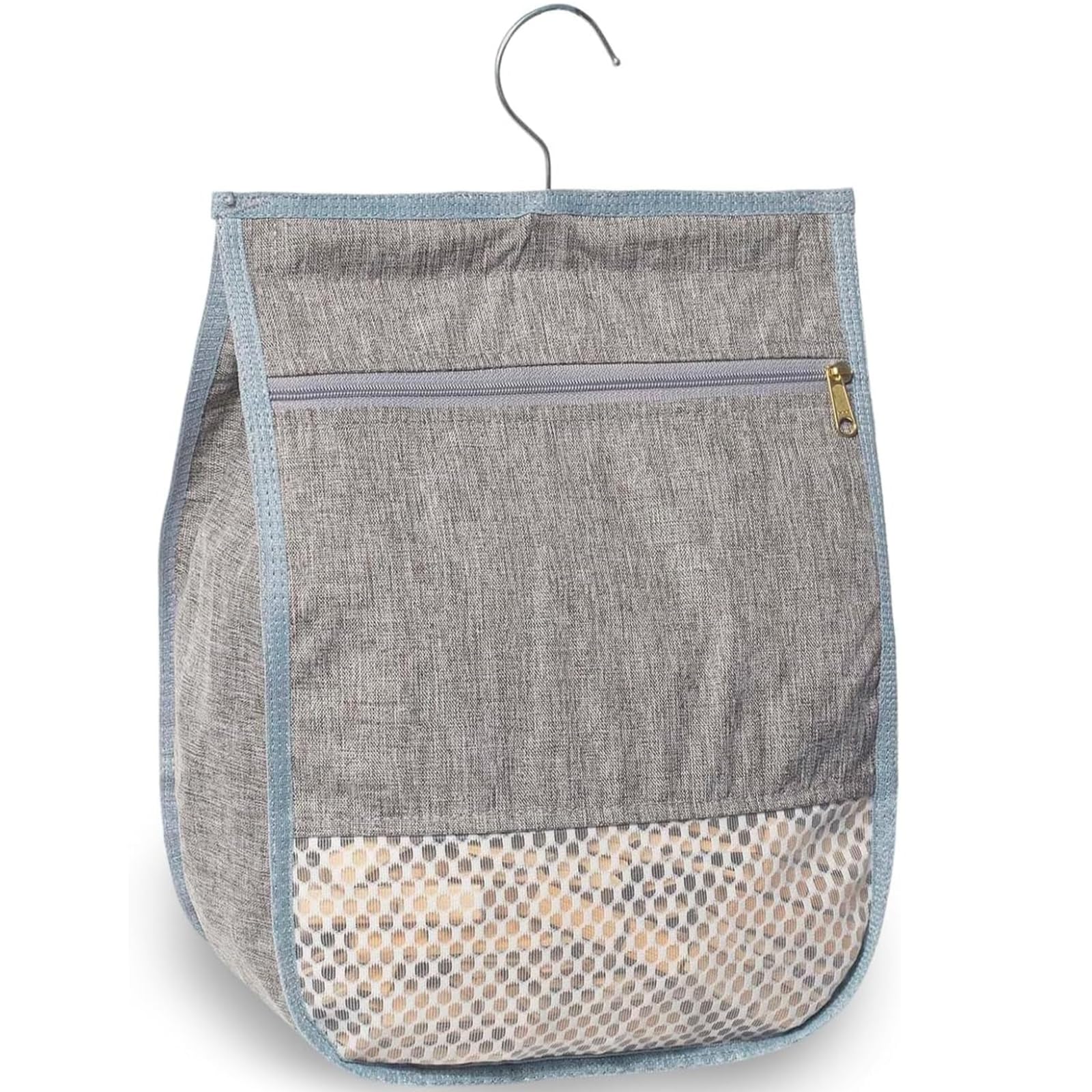 Washing Line Pegs and Bag Set, Peg Bags with Durable Construction, Multi-Use Peg Basket for Laundry and Outdoor Clothesline, Compact Storage Solution for Limited Spaces